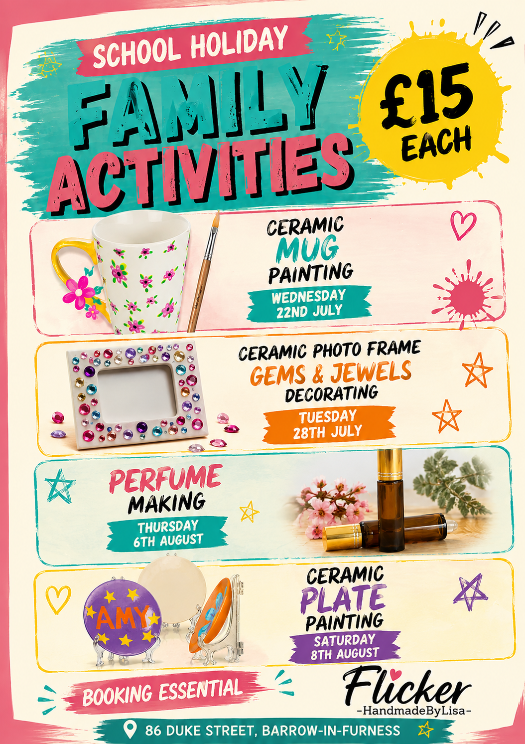 Kids Workshop Deposit