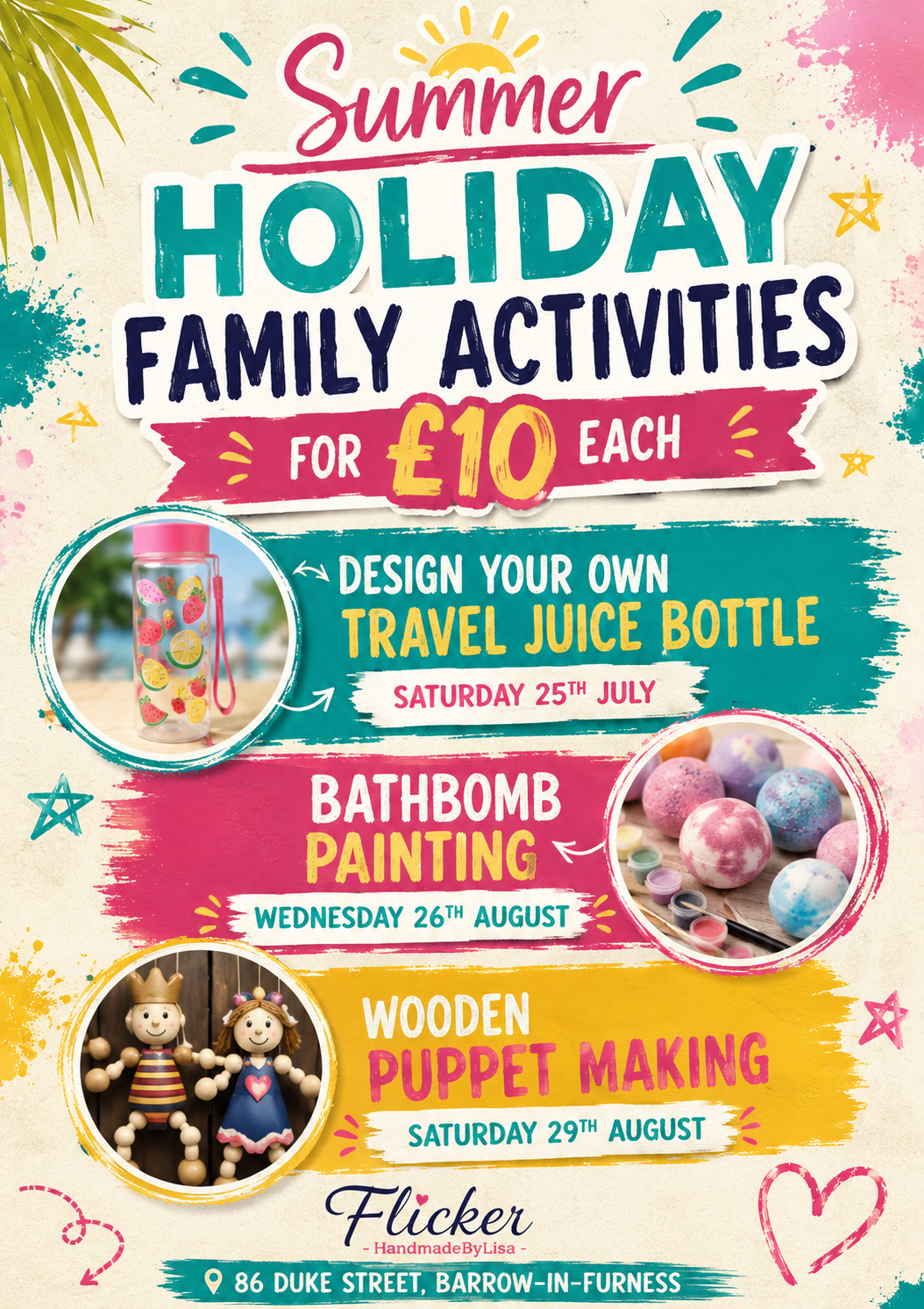 Kids Workshop Deposit